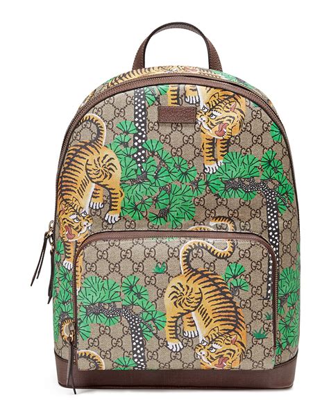 fake tiger gucci backpack|gucci tiger print backpack sale.